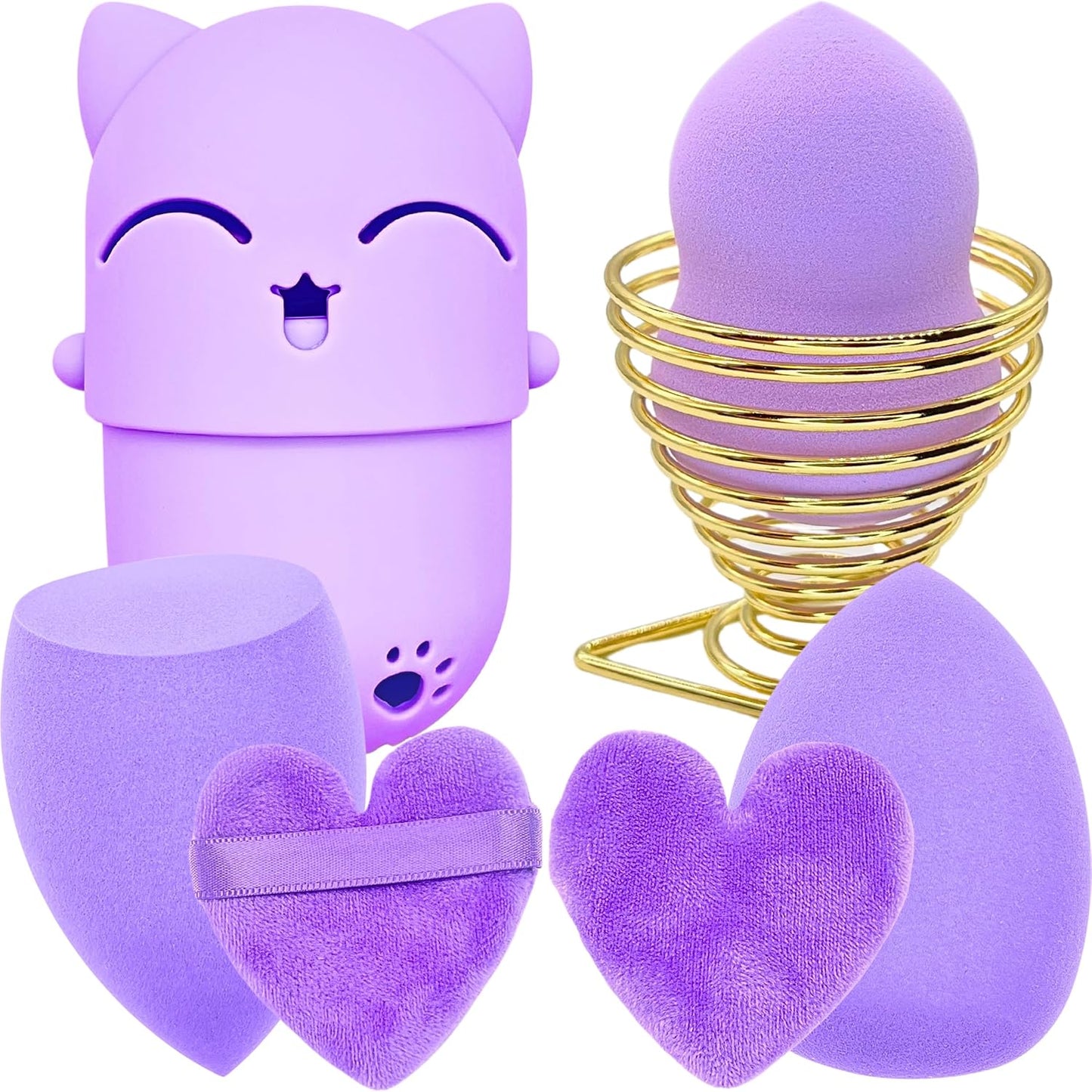 KS LUX - SET DE ESPONJAS DE MAQUILLAJE